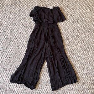 NWT Strapless Black Flowy Romper / Jumpsuit
